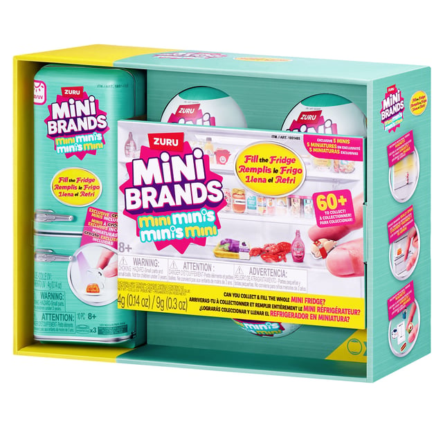 Mini Brands Fill the Fridge