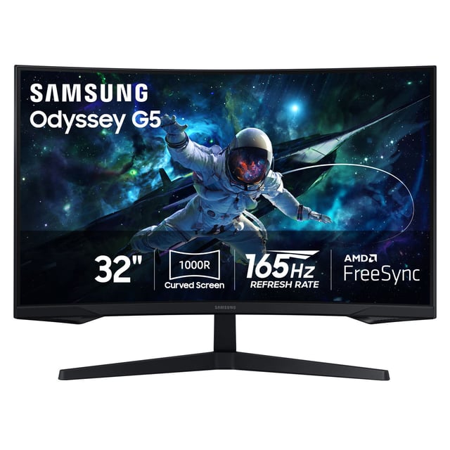 Samsung Odyssey 32" 165Hz Curved Gaming Monitor
