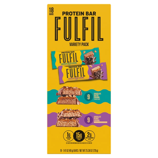 Fulfil Protein Bars, 18/1.41 oz