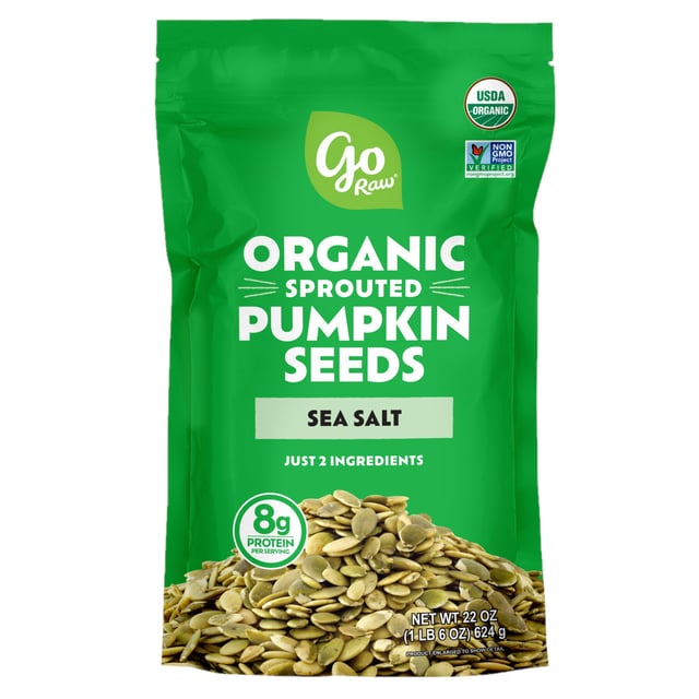 Go Raw Organic Sprouted Pumpkin Seeds 22 oz