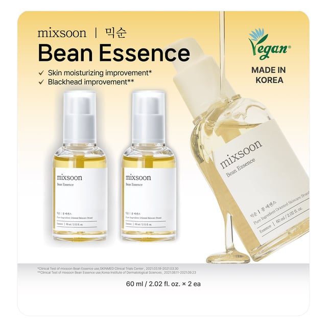 Mixsoon Bean Essence 2-Pack 60 ML