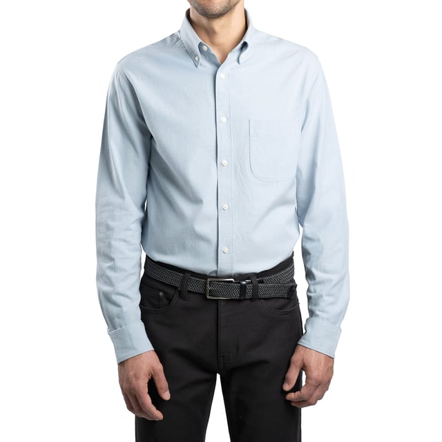 JACHS Men's Stretch Oxford Shirt