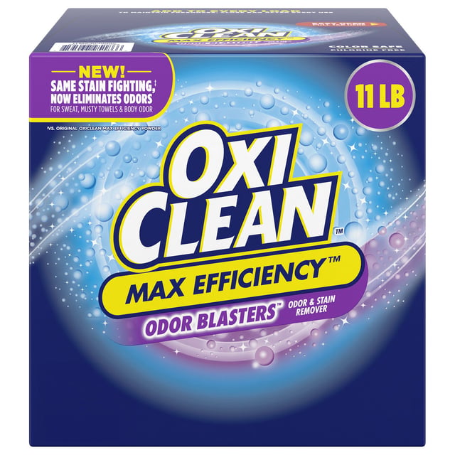 OxiClean Max Efficiency Odor Blasters Stain & Odor Remover, 11 Pound Box
