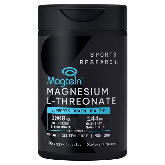 Sports Research Magnesium L-Threonate 2000mg 135 Count