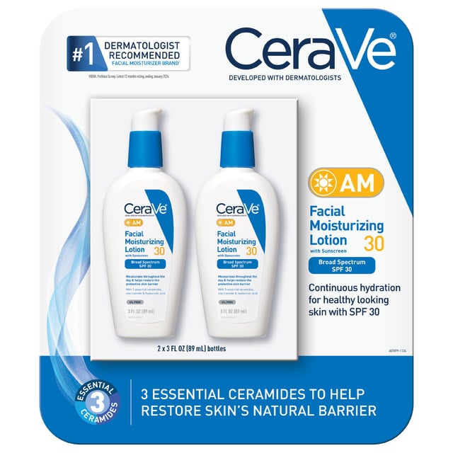 CeraVe AM Facial Moisturizer 2 / 3 fl oz Each