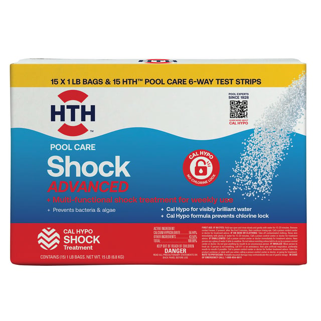 HTH Super Shock Treatment with Test Strips