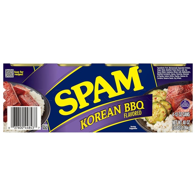 SPAM Korean BBQ Flavored Luncheon Meat