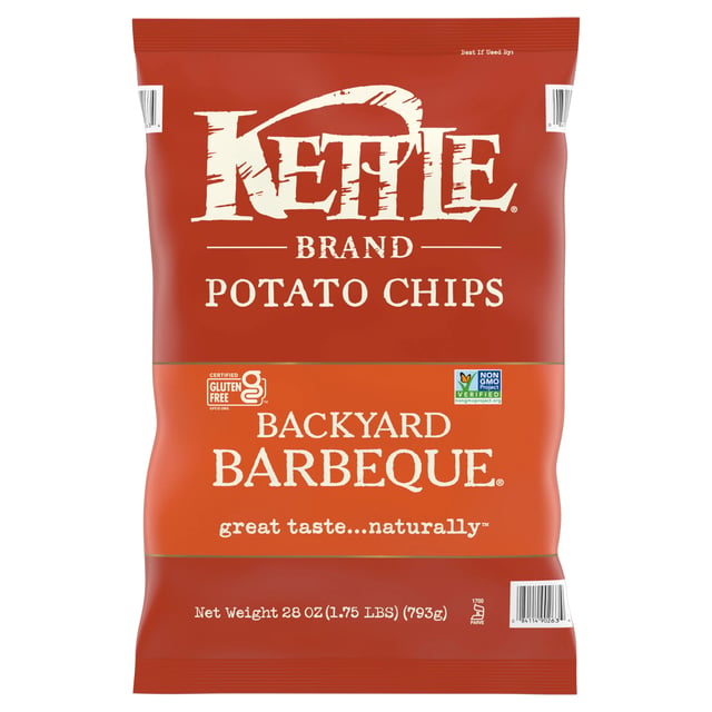 Kettle Brand Backyard Barbeque Potato Chips 28 oz