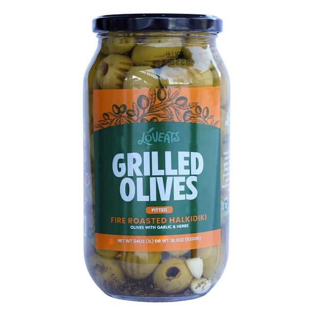 Loveats Grilled Olives 34 oz