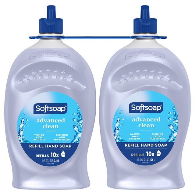 Softsoap Advanced Clean Hand Soap 2 Pack/80 FL OZ Each