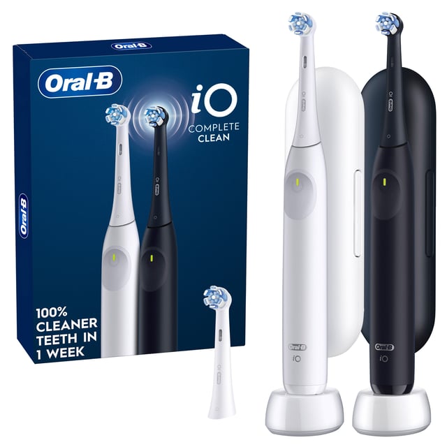 Oral-B iO Complete Clean Toothbrush Handle 2-Pack