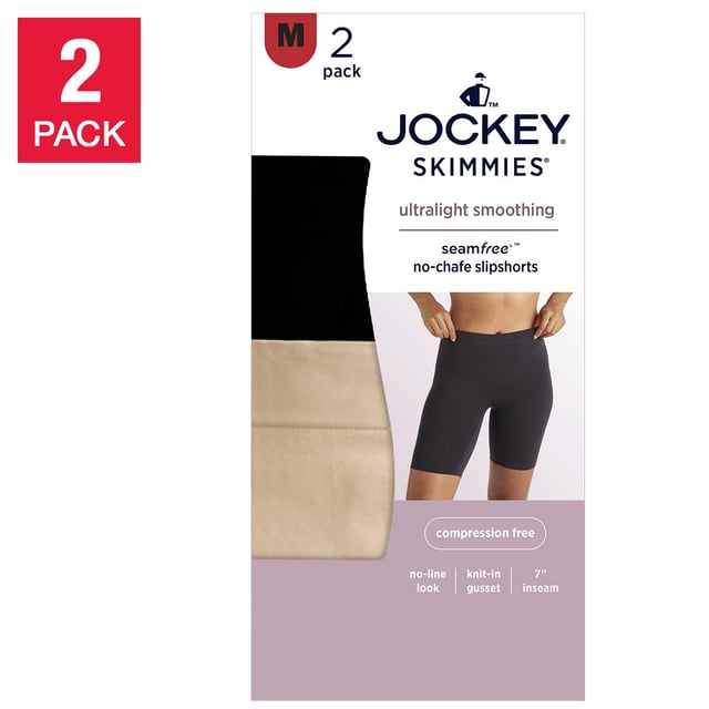 Jockey Women's Slip Short, 2-Pack