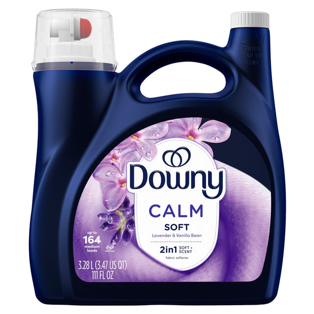 Downy Infusions Calm Liquid Fabric Conditioner, 111 fl oz, 164 Loads