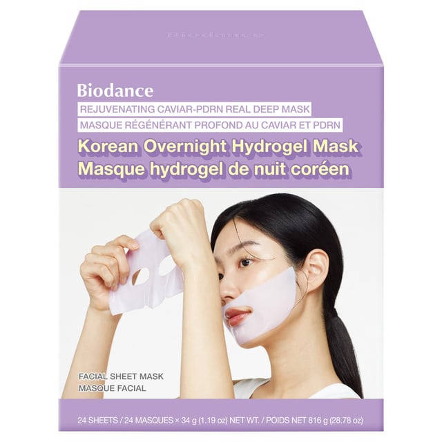 Biodance Rejuvenating Caviar-PDRN Real Deep Mask, 24 Pack