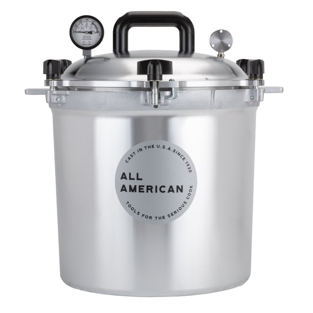 All American 1930 25-Quart Cast Aluminum Pressure Cooker/Canner