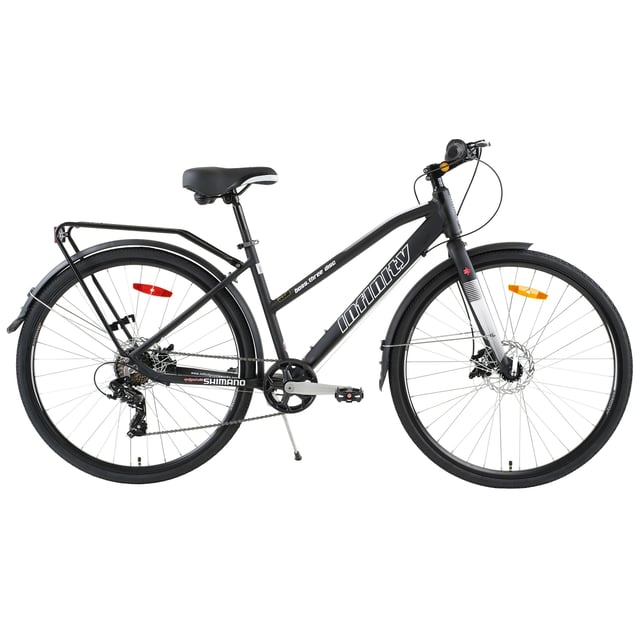 Infinity Step-Thru Unisex 700C Hybrid City Bike