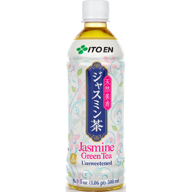 Ito En Jasmine Green Tea, Unsweetened, 16.9 fl oz, 12-Count