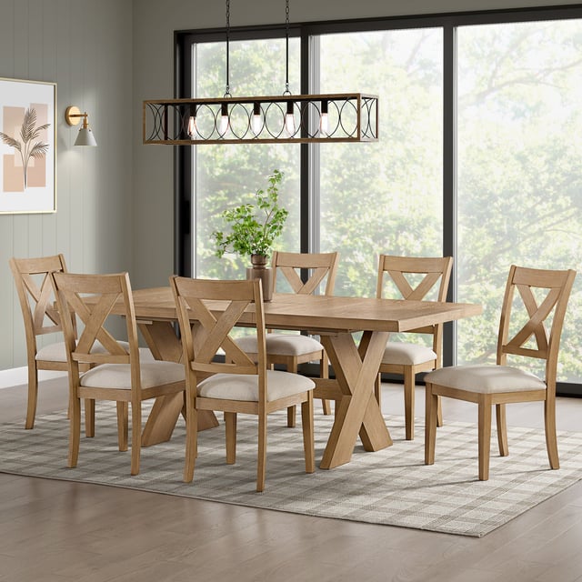 Bayside Furnishings Augusta 7-Piece Dining Set