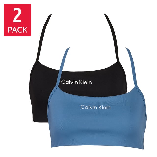 Calvin Klein Women's Sports Bra 2-Pack