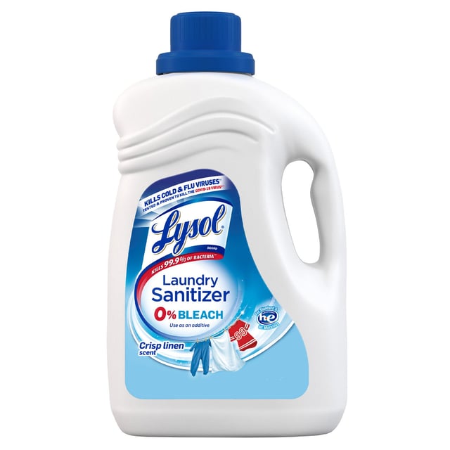 Lysol Laundry Sanitizer Crisp Linen 150 oz