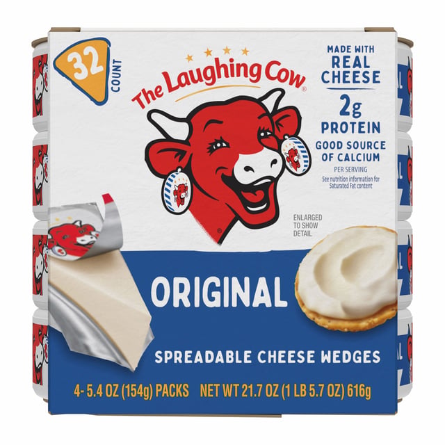 Laughing Cow Original Wedges, 4/5.43 Ounce Packages