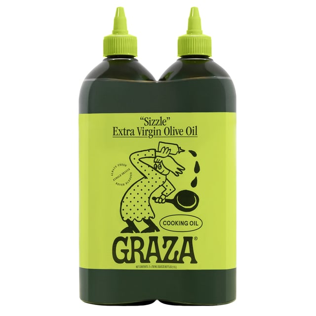 Graza Sizzle Extra Virgin Olive Oil, 2/750 mL Bottles