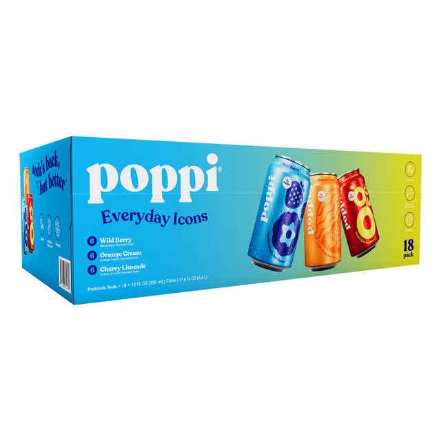 Poppi Everyday Icons Variety 18ct / 12 oz