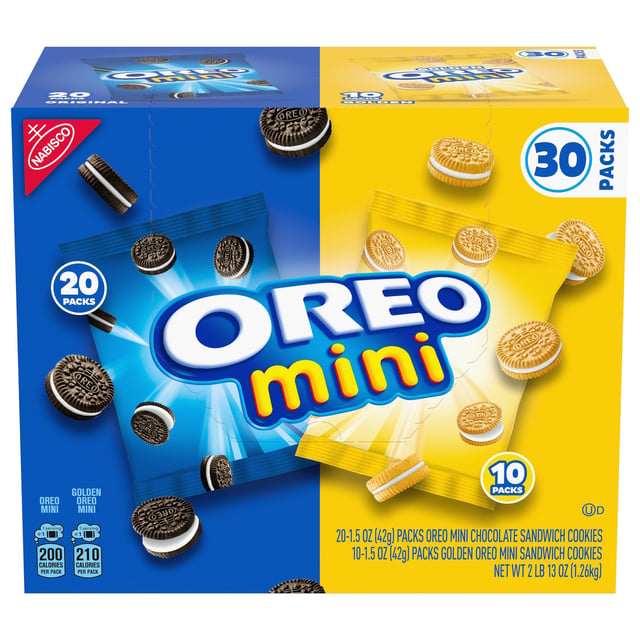 Nabisco OREO Mini Variety Pack 30 CT