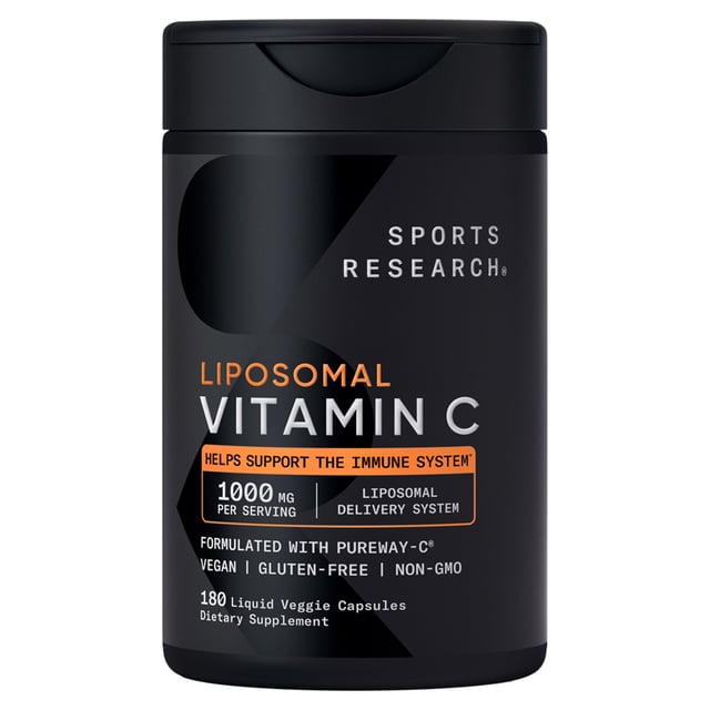 Sports Research Vitamin C Liposomal 1000mg 180ct