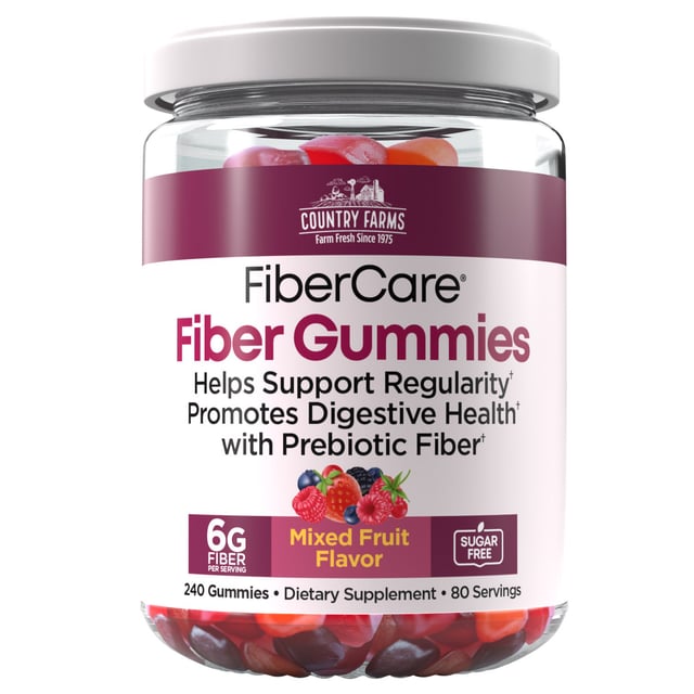 Country Farms Fiber Care Gummies 6g Sugar Free 240 CT