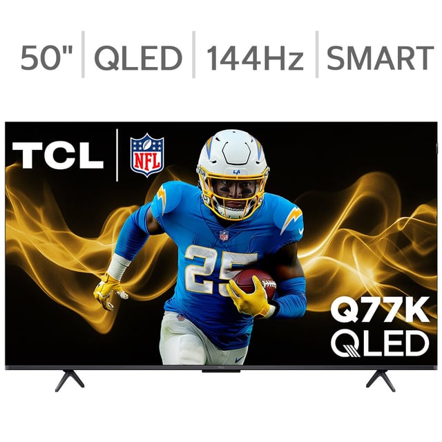 TCL 50" Class Q77K Series 4K UHD QLED Smart TV