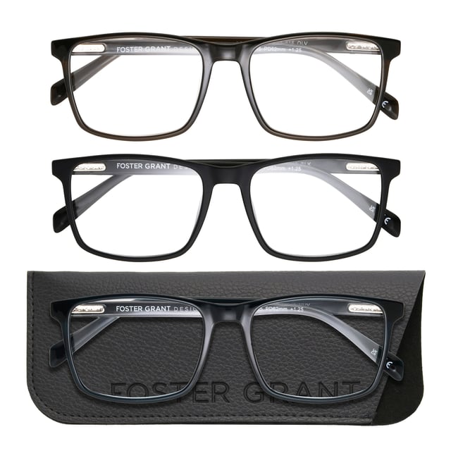 Foster Grant Design Optics 3-Pack Reading Glasses