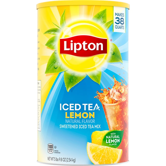 Lipton Iced Tea Mix, Lemon, Makes 38 Quarts