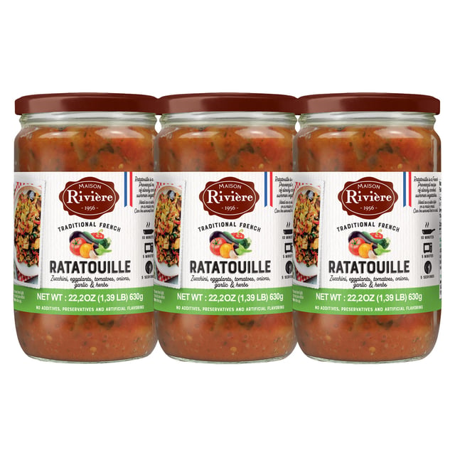 Maison Rivière Ratatouille, 3 x 22.2 oz (4.16 lb)