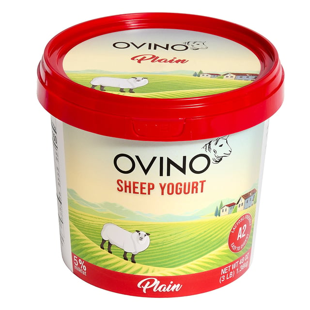 Ovino Plain Sheep Milk Yogurt, 48 oz
