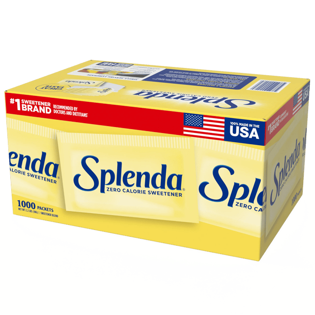 Splenda No Calorie Sweetener Packets, 1000 CT (2.2 lbs)