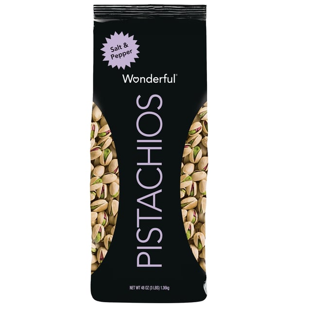 Wonderful Pistachios Salt & Pepper 3 lbs
