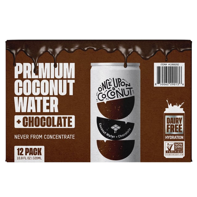 Once Upon A Coconut Chocolate Coconut Water 12 / 10.8 oz