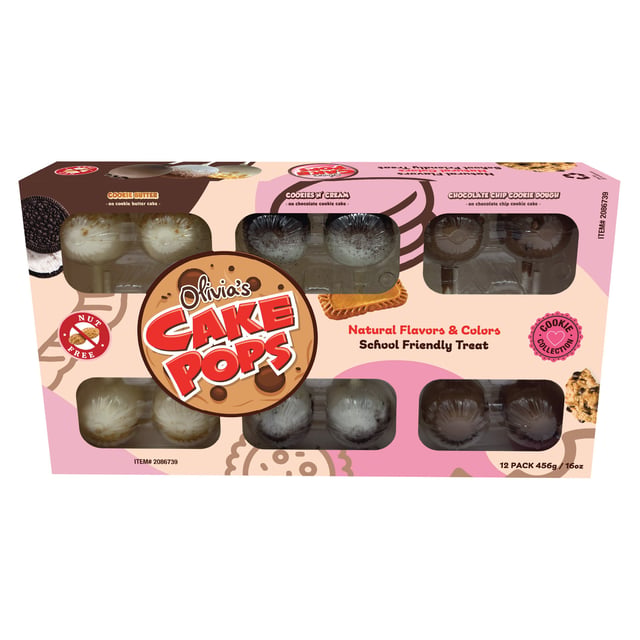 Olivia's Cake Pop Variety 12 Count Box