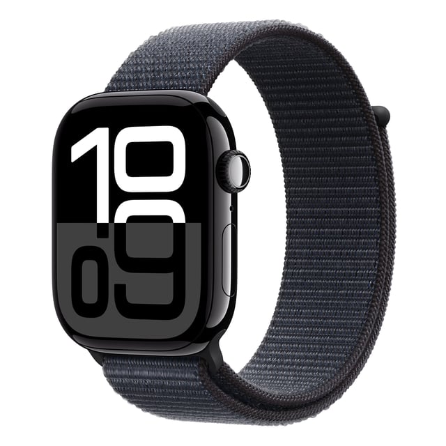 Apple Watch Series 10 Jet Black / Ink Sport Loop 46mm GPS MWWR3LW/A