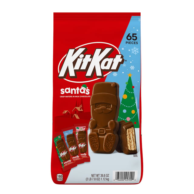 Kit Kat Santas, 39.8 Ounces