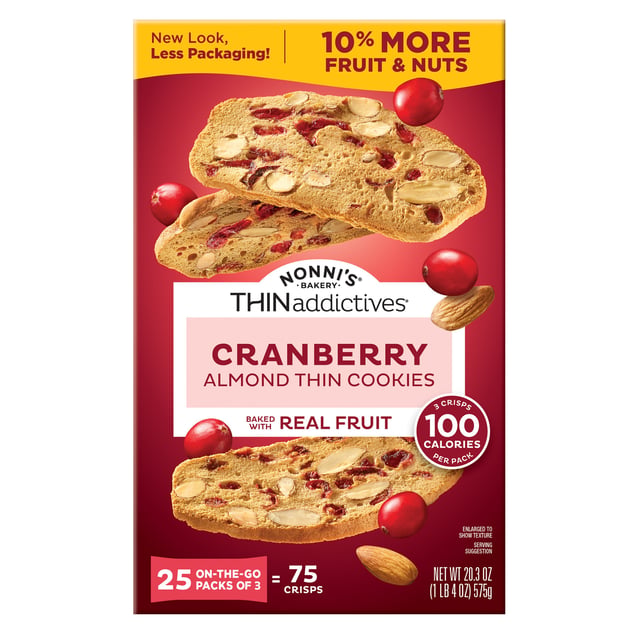 THINaddictives Cranberry Almond 25ct/20.3 oz (1.27 lbs)