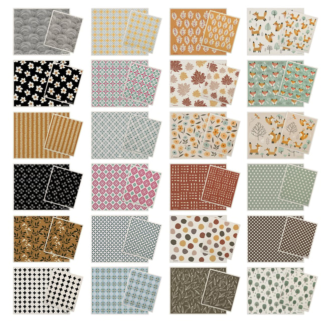 Swedish Dishcloths Evergrace 12 Pack Large & Standard Size