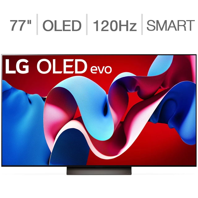 LG OLED77C4 77" Class (77.4" Diagonal) 4K UHD OLED TV
