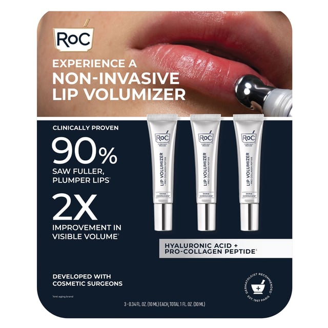 RoC Derm Correxion Lip Volumizer 0.34 oz/3pk
