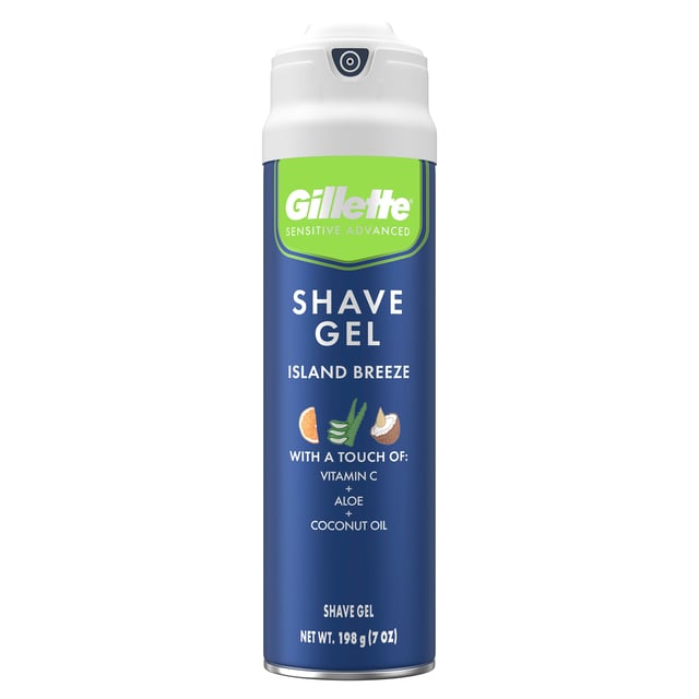 Gillette Island Breeze Shave Gel 7 oz 3-Pack