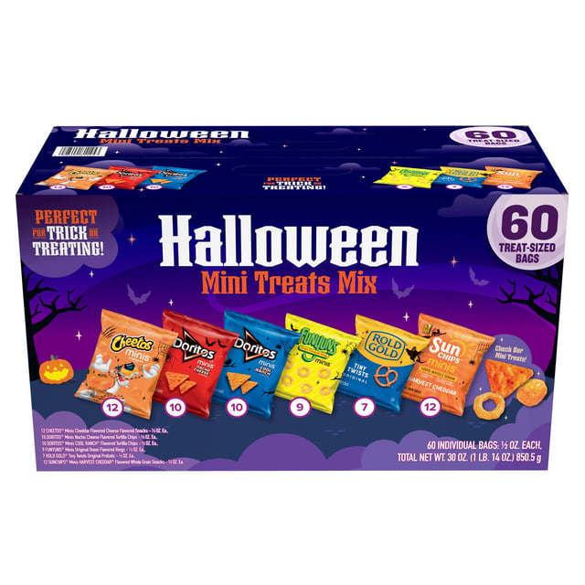Frito-Lay Halloween Mini Treats Mix, 60 CT