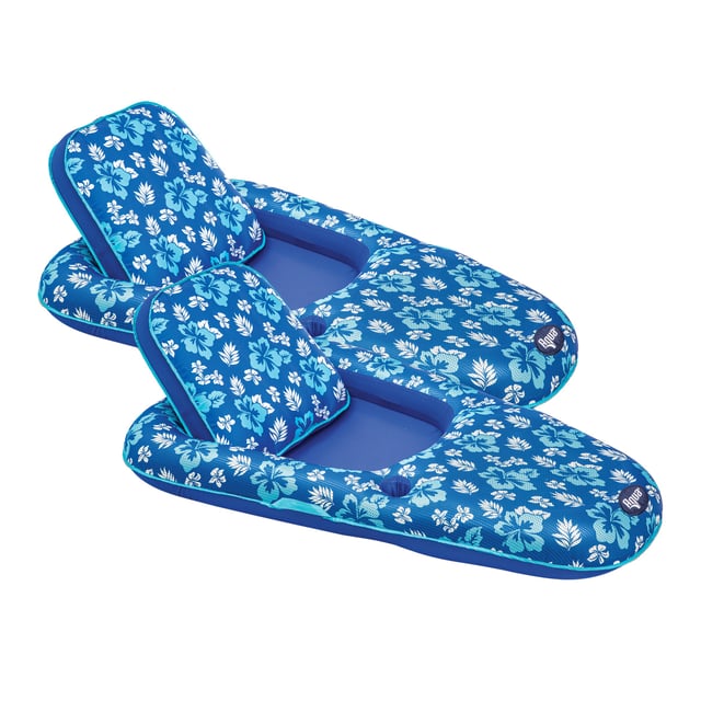 Aqua Luxury Pool Lounger / Tanner 2-Pack