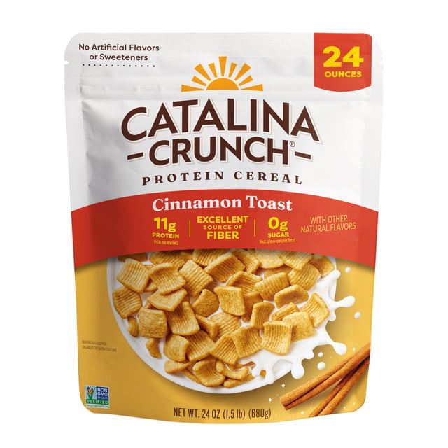 Catalina Crunch Cinnamon Toast Cereal 24 oz