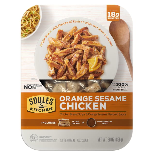 Soules Kitchen Orange Sesame Chicken, 30 Ounces